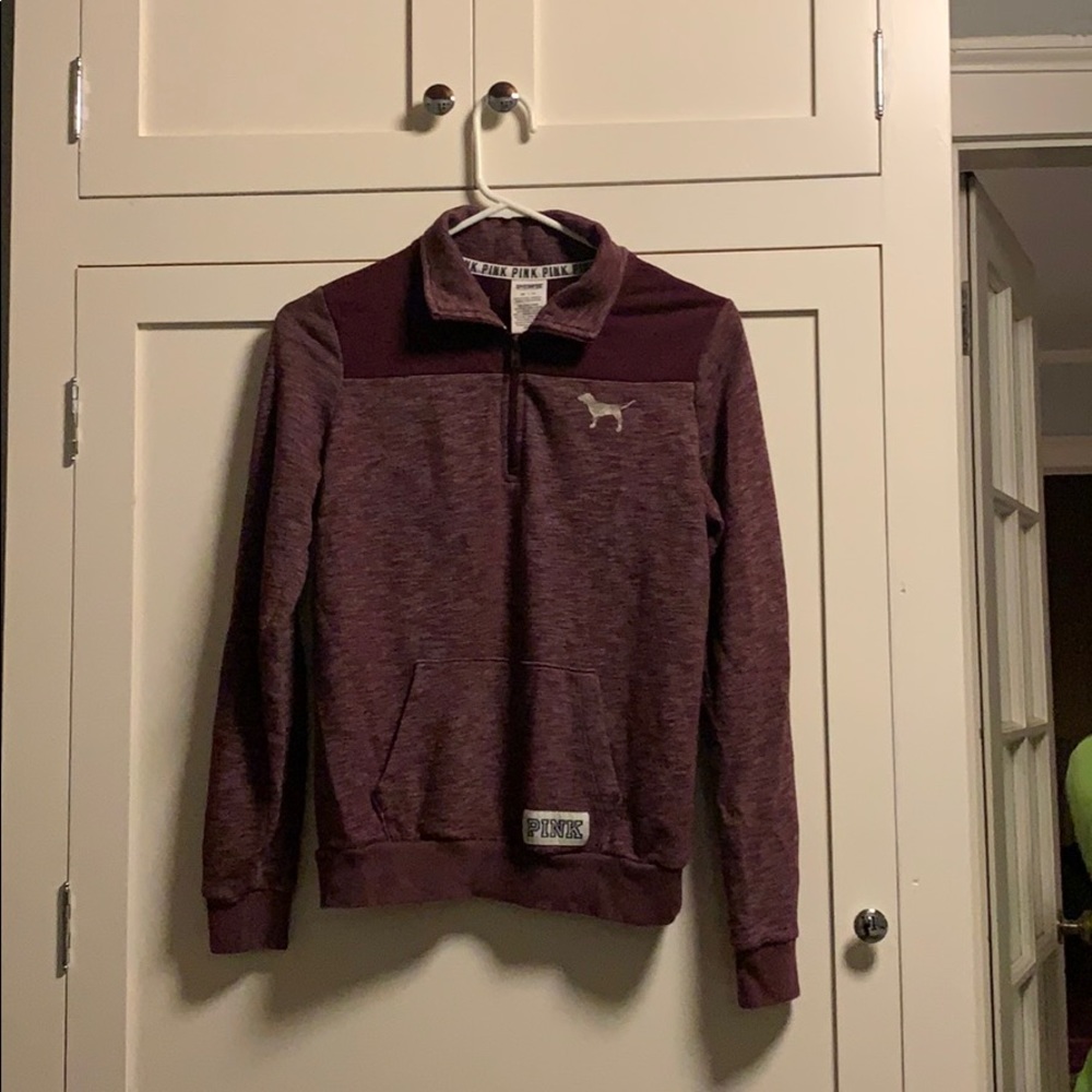 Victoria’s Secret PINK half zip sweatshirt
